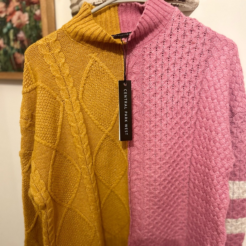 Central Park West  NWT beautiful high end sweater!